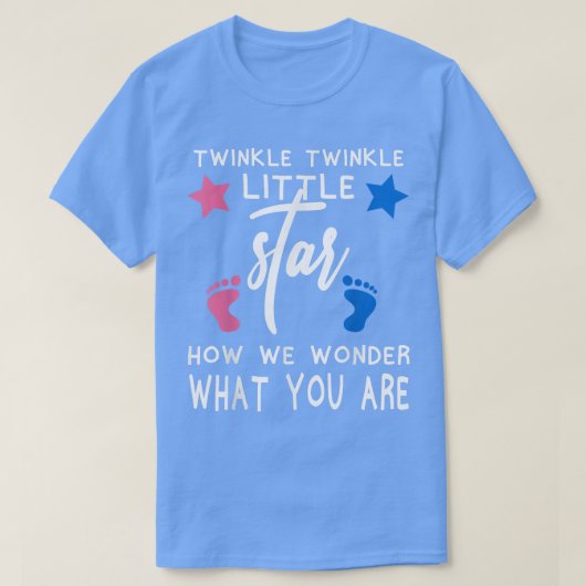 Twinkle Twinkle Little Star Wonder Who You Are Pre Tシャツ (デザイン正面)