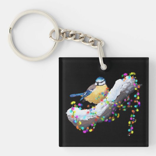 Twinkle Twinkle Little Tit キーホルダー (正面)