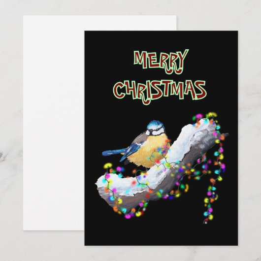 Twinkle Twinkle Little Tit シーズンカード (正面/裏面)