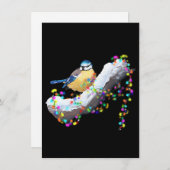 Twinkle Twinkle Little Tit ノートカード (正面/裏面)