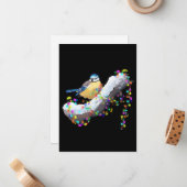 Twinkle Twinkle Little Tit ノートカード (正面/裏面インサイチュ)