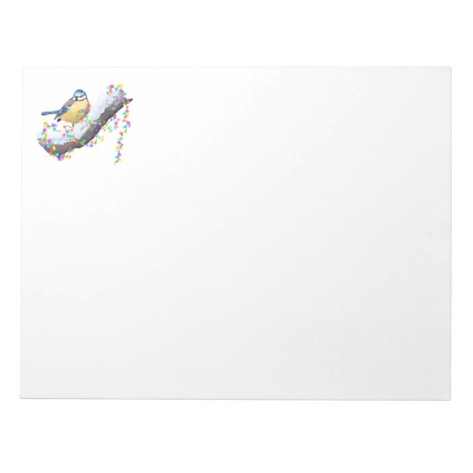 Twinkle Twinkle Little Tit ノートパッド (正面)