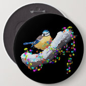 Twinkle Twinkle Little Tit 缶バッジ (正面&裏面)