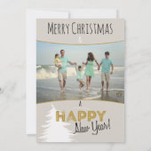 Twinkle Twinkle My Little Star PhotoChristmas Card シーズンカード (裏面)