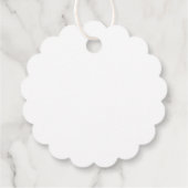 Twinkle Twinkle Pink Girl Baby Showerありがとう フェイバータグ (裏面)