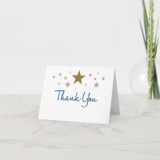 Twinkle Twinkle Thank You Note Card サンキューカード (正面)