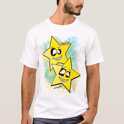 twinkle&winkleの大人 tシャツ (正面)