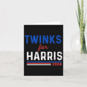 Twinks For Kamala Harris カード (正面)