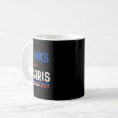 Twinks For Kamala Harris コーヒーマグカップ (正面左)
