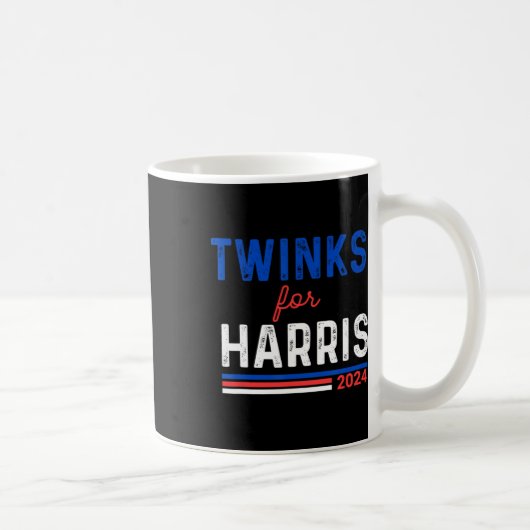 Twinks For Kamala Harris コーヒーマグカップ (右)