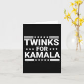 Twinks For Kamala Harris 1 カード (黄色い花)