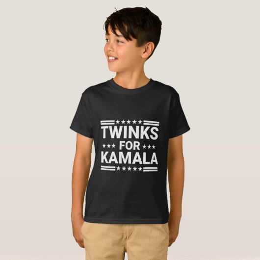 Twinks For Kamala Harris 1 Tシャツ (正面フル)