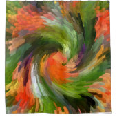 Twinlinの夏のおもしろい..... シャワーカーテン (正面)