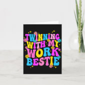 Twinning With My Work Ie Srit Week Friend Twin  カード (正面)