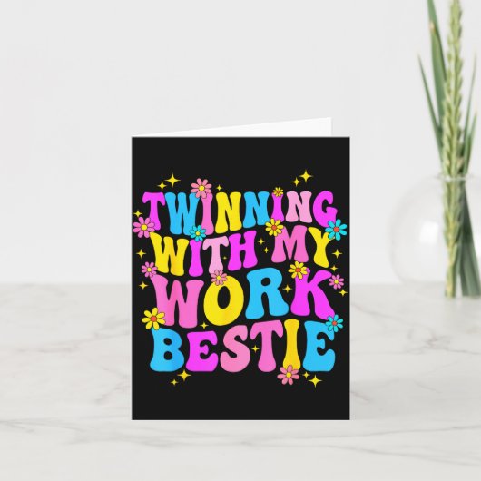 Twinning With My Work Ie Srit Week Friend Twin カード (正面)