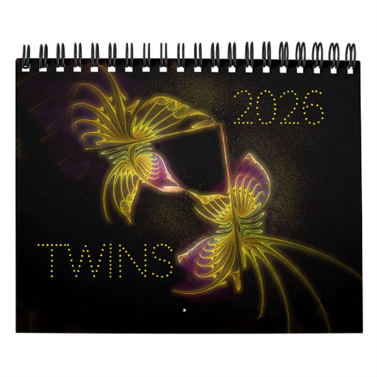 Twins 2026 カレンダー (カバー)