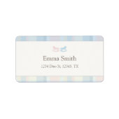 Twins Beary First Birthday ラベル (正面)