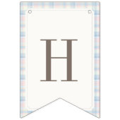 Twins Beary First Happy Birthday バンティングフラッグ (第2の旗)