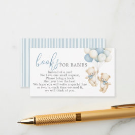 Twins Books for Babies Request Card エンクロージャーカード