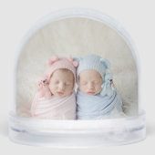 Twins Our First Christmas 2 Photos Script Baby (裏面)
