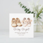 Twins Pregnancy Announcement  招待状 (スタンド正面)