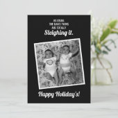 Twins Sleighing It Holiday Card シーズンカード (スタンド正面)