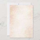 Twins Teddy Bear Balloons Baby Shower 招待状 (裏面)