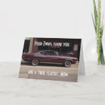 TWINS THINKS MOM IS A CLASSIC カード<br><div class="desc">this card can be MOM'S BIRTHDAY,  MOTHERS DAY or any day you wish to let her KNOW SHE IS SPECIAL and she is EXCEPTIONAL in every way and every day :)</div>