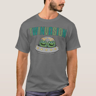 TWINVASIONのエイリアンの双生児 Tシャツ