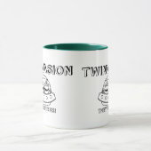TWINVASION "それらはここにあります! " マグカップ (中央)