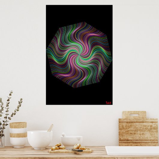 Twirlポスター ポスター (キッチン)