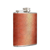 Twirl銅テクスチャ フラスク (右)