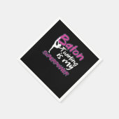 Twirling Spinning Gymnastics Gymnasts Baton Twirli スタンダードカクテルナプキン (角)