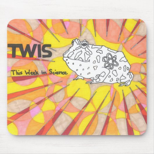 TWISのマウスパッド: ブレアの動物の角のヒキガエル マウスパッド (正面)