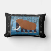 TWISの腰神経の枕: ブレアの動物の角のマンモス ランバークッション (正面)