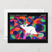 TWISポストカード: Blair's Animal Corner Rat ポストカード (正面/裏面)