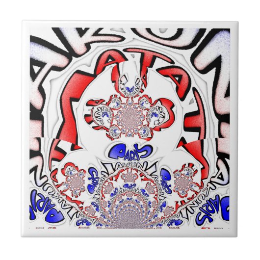 Twist Hakuna Matataフランスの：カルチュラルユニークブレンド タイル (正面)