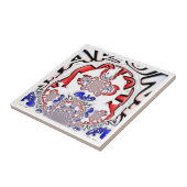 Twist Hakuna Matataフランスの：カルチュラルユニークブレンド タイル (側面)