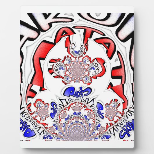 Twist Hakuna Matataフランスの：カルチュラルユニークブレンド フォトプラーク (正面)