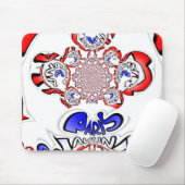 Twist Hakuna Matataフランスの：カルチュラルユニークブレンド マウスパッド (マウス)