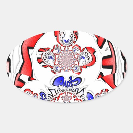 Twist Hakuna Matataフランスの:カルチュラルユニークブレンド 楕円形シール (正面)