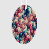 Twisted Cotton Candy オーナメント (正面)