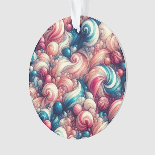Twisted Cotton Candy オーナメント (正面)