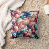 Twisted Cotton Candy クッション (ブランケット)