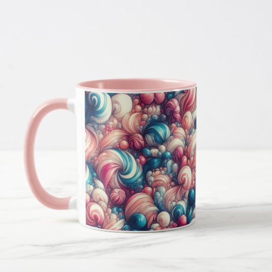 Twisted Cotton Candy マグカップ (左)