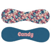 Twisted Cotton Candy (personalize) ソフトボール (パネル)