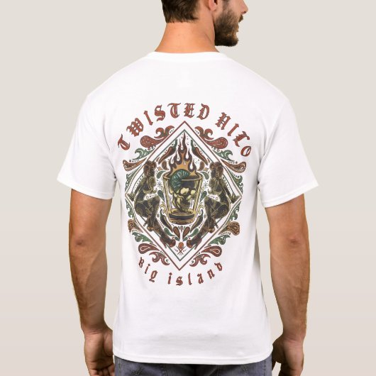 TWISTED HILO Tシャツ (裏面)