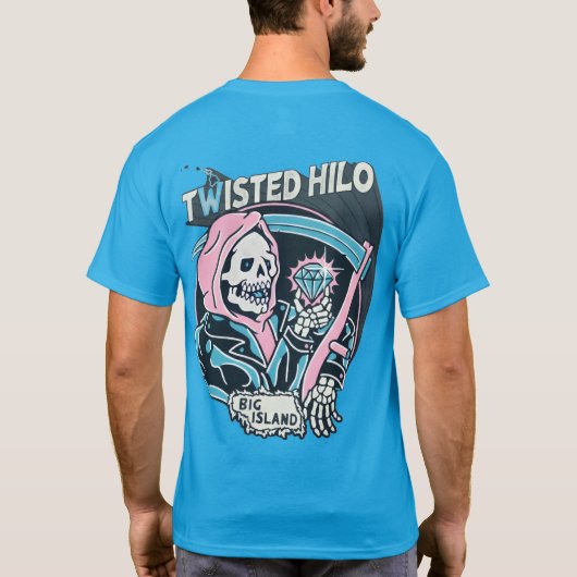 TWISTED HILO Tシャツ (裏面)