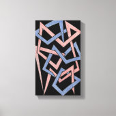 Twisted Hues Canvas キャンバスプリント (正面)