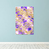 Twisted ropes pattern  キャンバスプリント (インサイチュ (ウッドフロア))